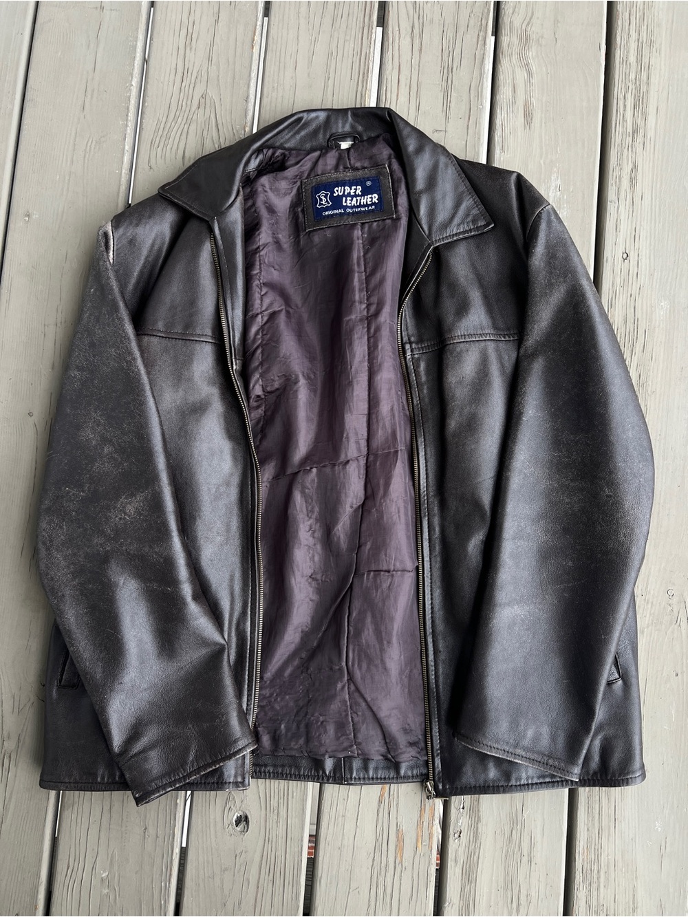 Men’s Black Leather Jacket